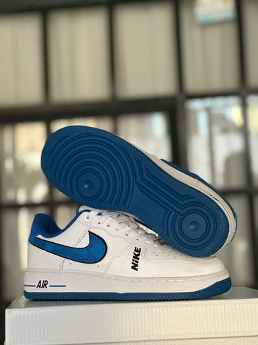 Nike Air Force One Low White Game Royal 