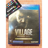 Resident Evil Village Gold Edition Ps4 Midia Física Lacrado 