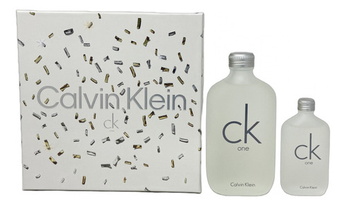 Calvin Klein Ck One Set De 2 Pz Con Miniatura Unisex