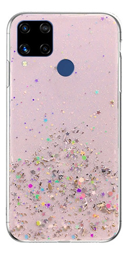 Funda For Realme C15 C21 C21y C11 2021 Funda Estrellada Con