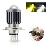 Lampara Led Csp H4 Hs1 Moto Blanca Y Ambar - Con Lupa