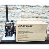 Baofeng Uv5ra Cromado Radio 5w Vhf/uhf 121 Canales Fm Led 