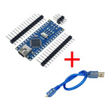 Arduino Nano V3 Atmega 328p + Cabo Usb 