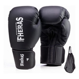 Luva Profissional Fheras Boxe Muay Thai Kickboxing + Bolsa