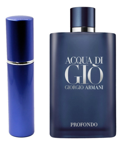 Profondo Acqua Di Gio Decantación 10 Ml Exquisita Con Envio