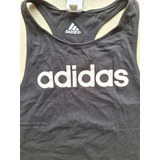 Musculosa Deportiva adidas Negra Xs Mujer Original 