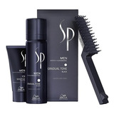 Wella Sp Men Gradual Tone Kit Tonalizante-preto Masc.