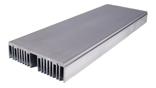 Disipador Aluminio 400w- Led Cob 13,5 X 40 Cm Cultivo Indoor