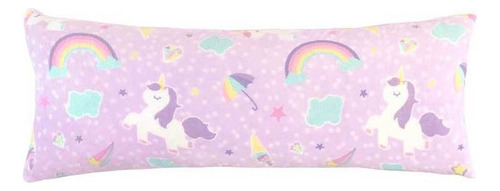 Almohada Invernal Abrazable Sweet Unicorn Vianney Color Lila