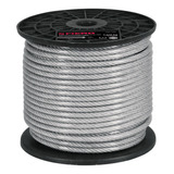 Cable Acero Recubierto Pvc 1/4' 7x7 Hilos Fiero 44218
