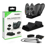 Carga Y Juega Base Cargadora Compatible Con Controles Xbox