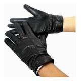 Guantes De Piel 100% For Hombre O Mujer For Frio Invierno .