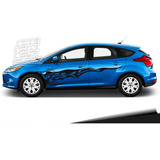 Calco Ford Focus 2014 - 2020 Tattoo Flame Tuning
