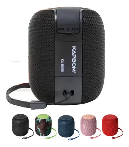 Caixinha De Som Bluetooth Portátil Rádio Fm Mini Speaker