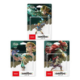 Trio Amiibo Link, Zelda E Ganon - Zelda Tears Of The Kingdom