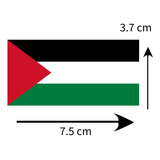 Calcomanía Palestina Bandera Sticker - 10 Piezas