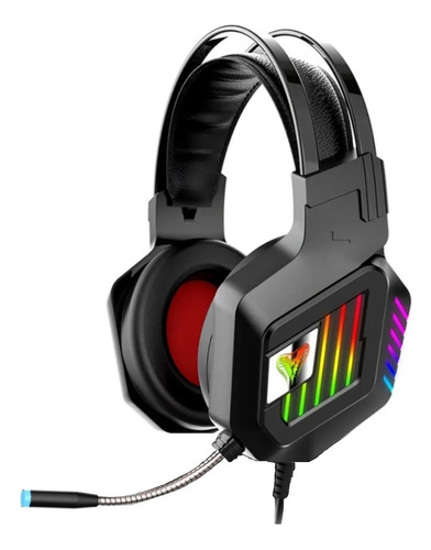 Audífonos Diadema Estéreo Gaming Micrófono Q-e8 Andowl Rgb