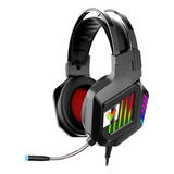 Audífonos Diadema Estéreo Gaming Micrófono Q-e8 Andowl Rgb