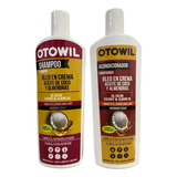 Shampoo Oleo Aceite De Coco Y Almendras De Otowil X410ml 