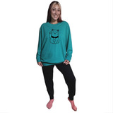 Pijama Talles Grandes. Especiales. Only Cats. Batika Ropa