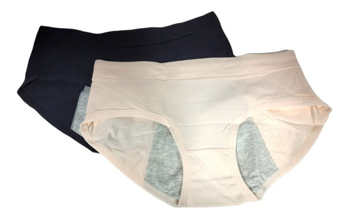 Calzones Menstruales Antiderrames Corte Bikini (2 Piezas) 