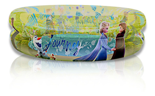 Piscina Inflável Bebê + 3 Frozen Ii Disney 70 Litros Etitoys