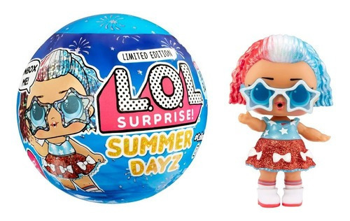 Lol Surprise Summer Dayz Azul Limitada 7 Sorpresas Mga