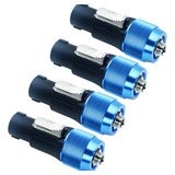 Adaptador Speakon A 1/4 Na4ljx Conector Actualizado De 1/4 P