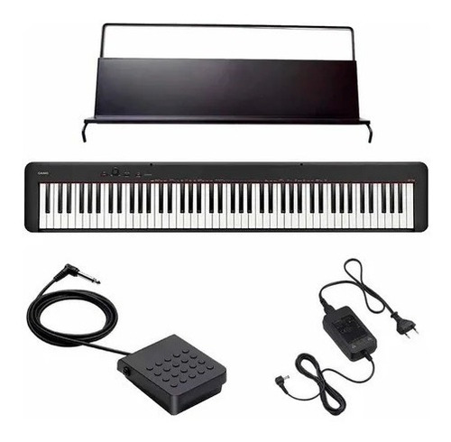 Piano Digital Casio Cdp-s160 Preto 88 Teclas