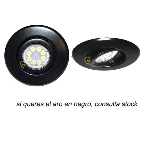 Spot Led Embutir Dicroica Gu10 4. 5w Gu10 Candil 220v Ahorro