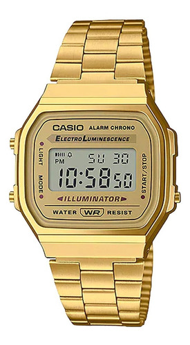Reloj Casio Vintage A168wg-9w Agente Oficial