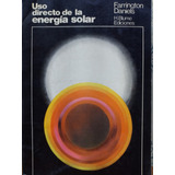 Uso Directo De La Energía Solar Farrington Daniels Libro