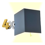 Aplique Lampara De Pared Interior Bidireccional Cubo G9 X4