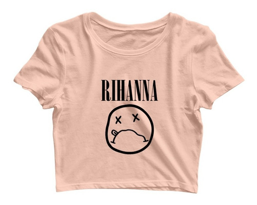 Cropped Rihanna Smile Rainha Pop