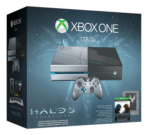 Consola Xbox One Halo 5 Edicion Limitada 1tb Impecable