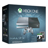 Consola Xbox One Halo 5 Edicion Limitada 1tb Impecable