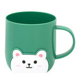 Vaso Para Enjuague Bucal Cartoon Bear Con Mango