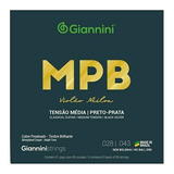 Encordoamento Giannini P/violão Nylon Preto/prata Genwbs