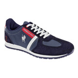 Tenis Casual Caballero American Polo 2168 Marino 25-28 S8