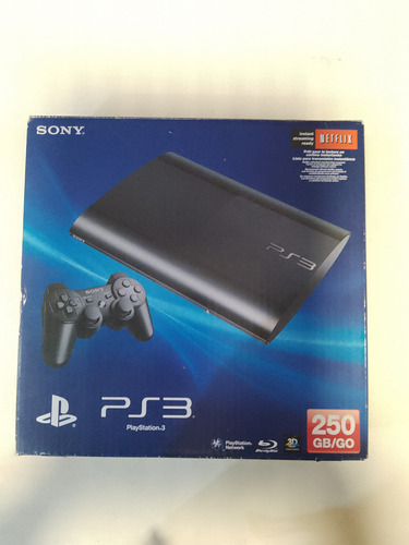 Ps3 Sony Playstation 3 Superslim 250gb  Impecable Como Nueva