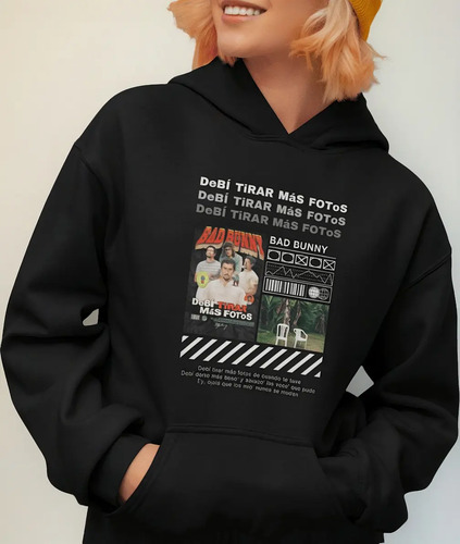 Sudadera Bad Bunny Dtmf Nostalgia | Meses sin interés