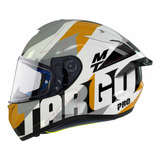 Casco Integral Targo Pro Biger Amarillo Perla Aolmoto