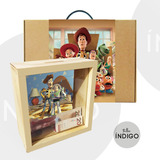 Alcancia Mdf Toy Story + Empaque Personalizado Artesanal