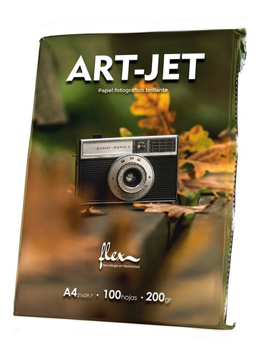 Papel Fotográfico Brillante A4 Art-jet® 200gr Flex A4 X 100h