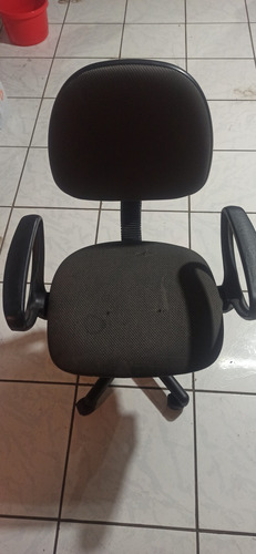Cadeira Escritório Giratória Com Rodas