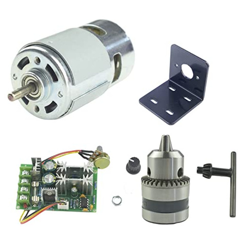 Motor De Corriente Continua Conquerall 775 De 12 V, 6000 Rpm