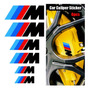 Bmw Serie M Pinza Frenos Etiqueta Sticker Resistente X6 Unid