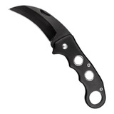 3 Faca Canivete Tático Curvado Karambit Combate Adaga Afiada