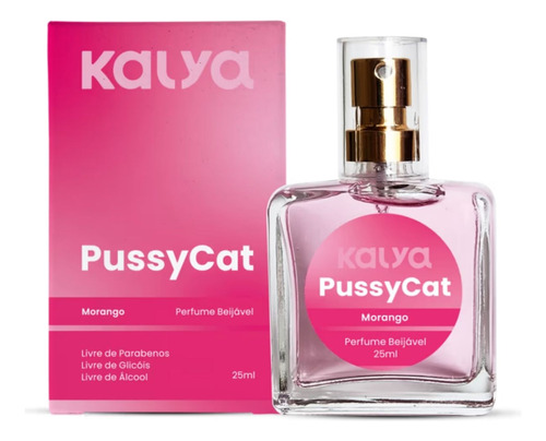 Perfume Íntimo Feminino Com Fórmula Inovadora Pussycat Kalya