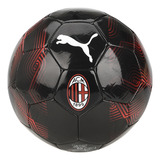 Pelota Puma Acm Ftblcore En Negro Y Rojo